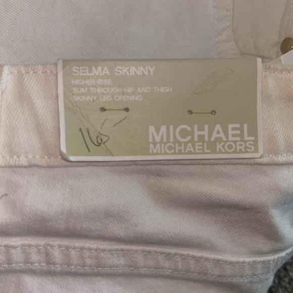 NWT Michael Kors white skinny jeans - Picture 2 of 10